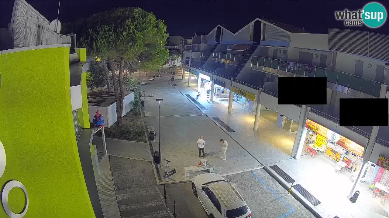 Webcam Via dello Shopping Bibione – Diretta Live