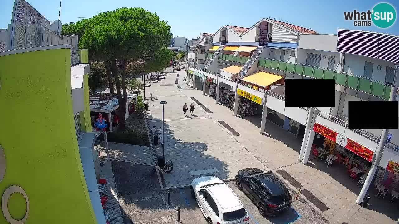 Webcam Calle Comercial de Bibione – En Directo