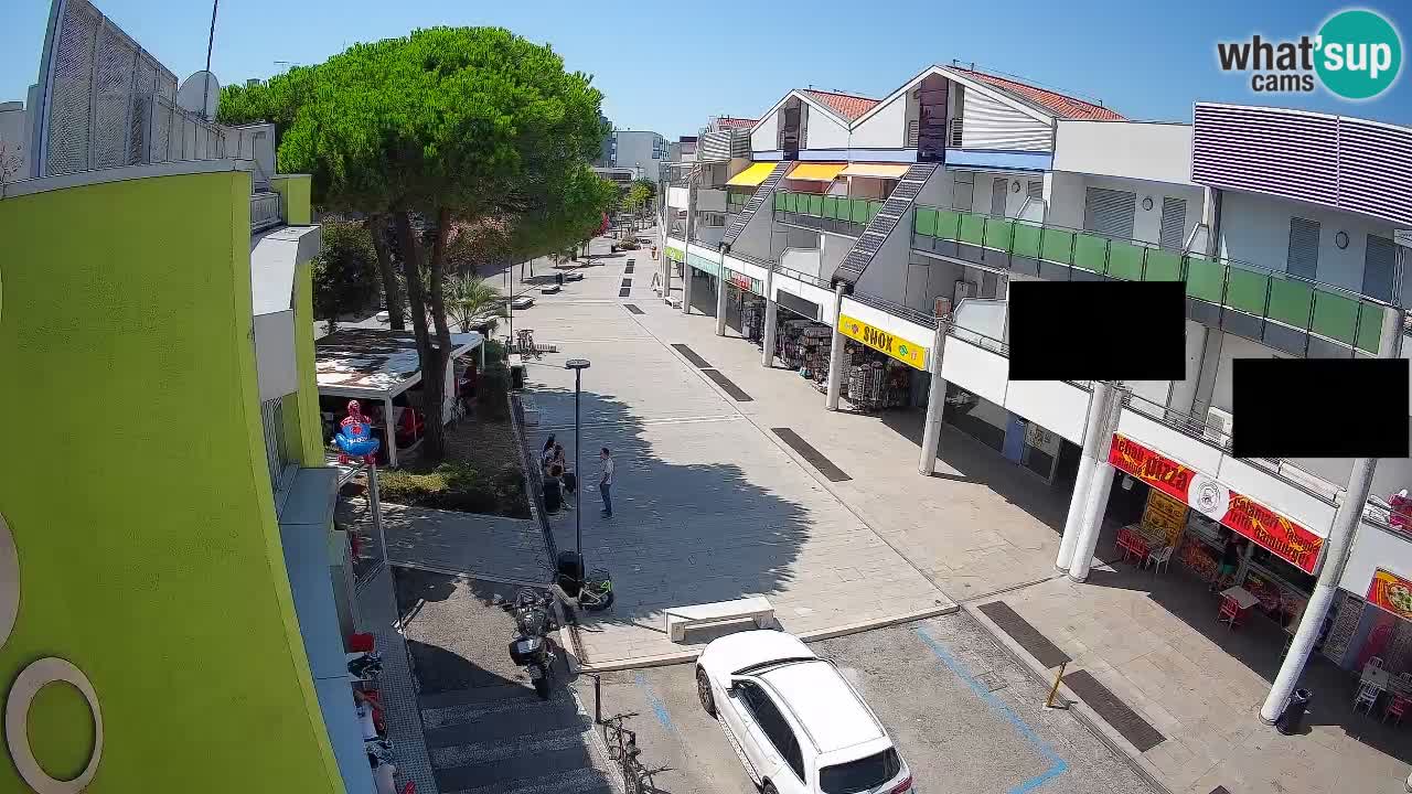 Webcam Calle Comercial de Bibione – En Directo