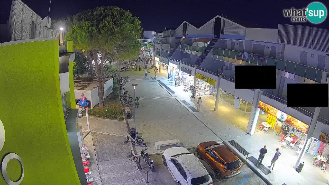 Webcam Bibione Einkaufsstraße – Liveblick