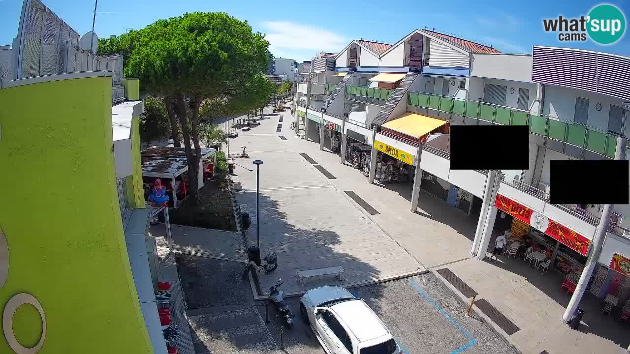 Webcam Bibione Einkaufsstraße – Liveblick