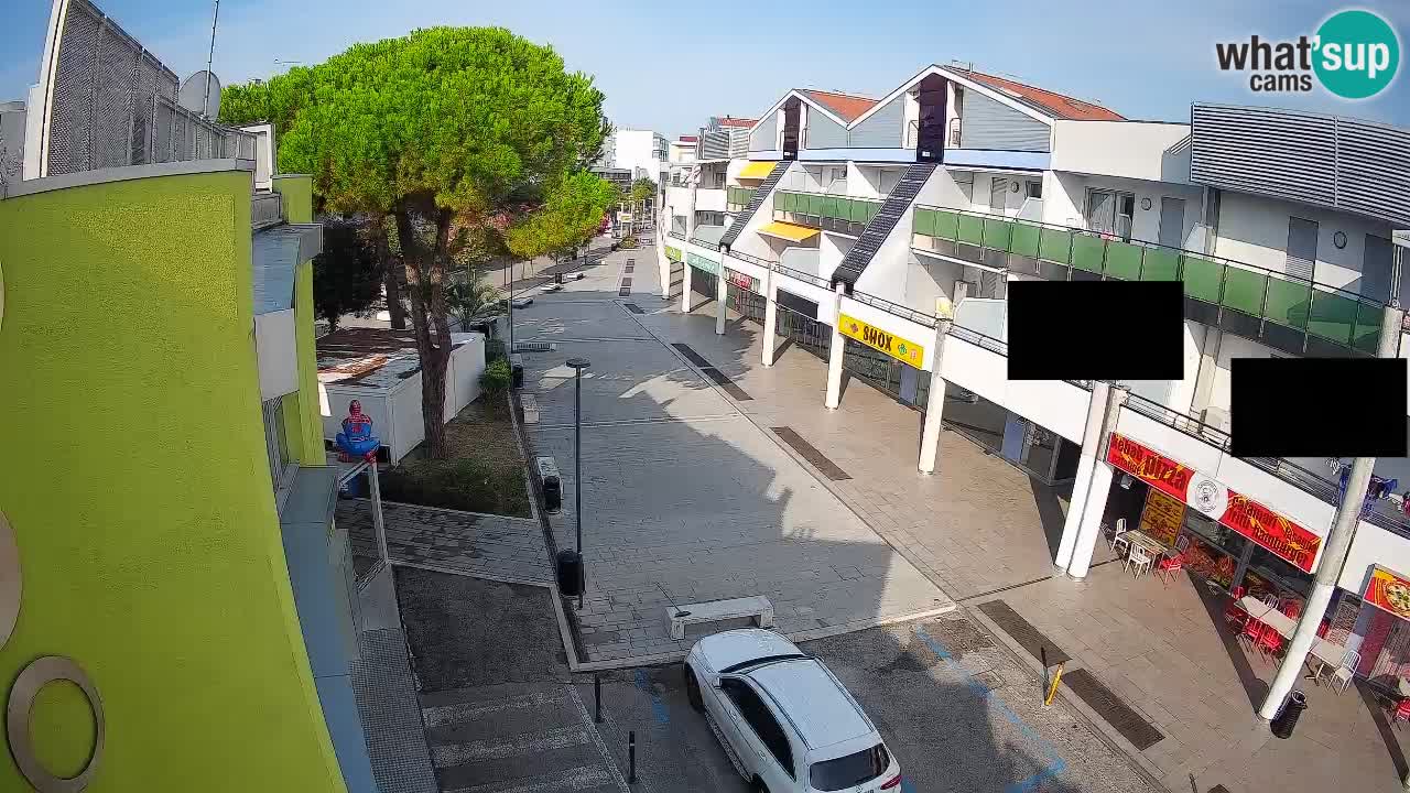 Webcam Via dello Shopping Bibione – Diretta Live