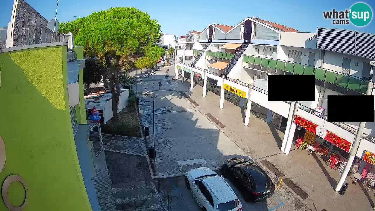 Webcam Bibione Einkaufsstraße – Liveblick