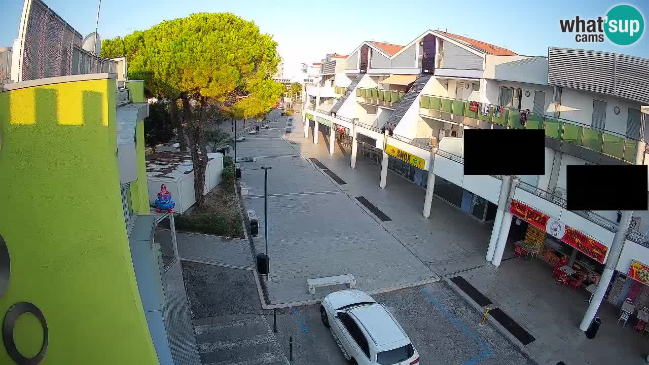 Web kamera Bibione – Trgovačka ulica uživo