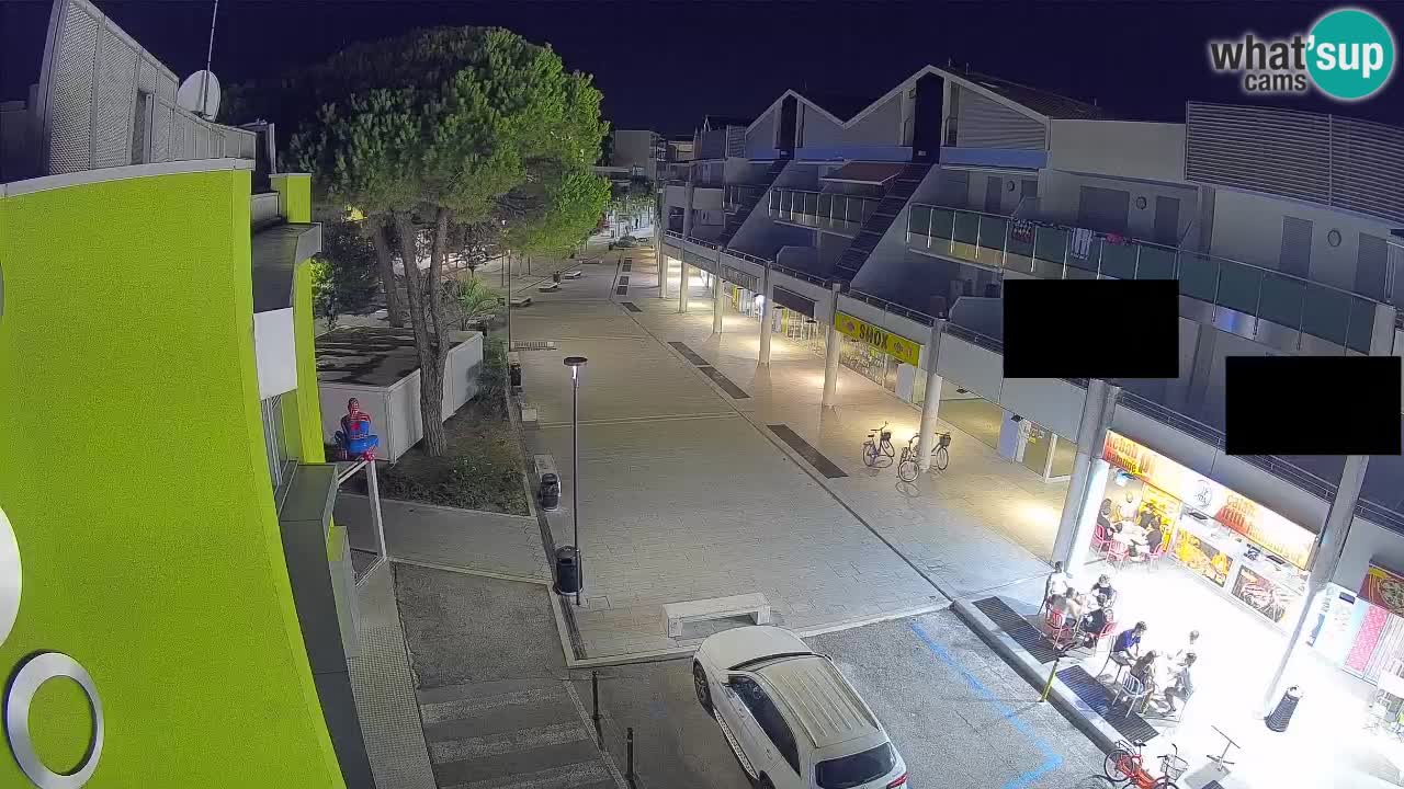 Webcam Bibione Einkaufsstraße – Liveblick