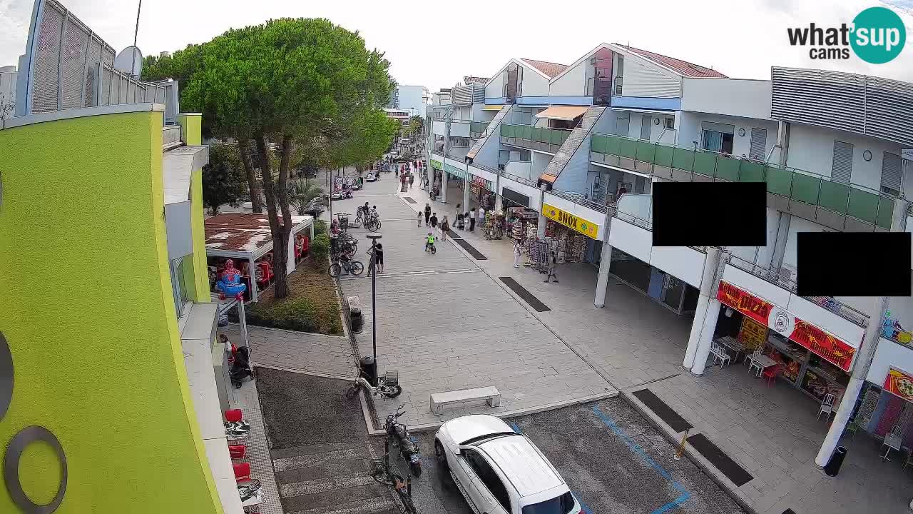 Webcam Calle Comercial de Bibione – En Directo
