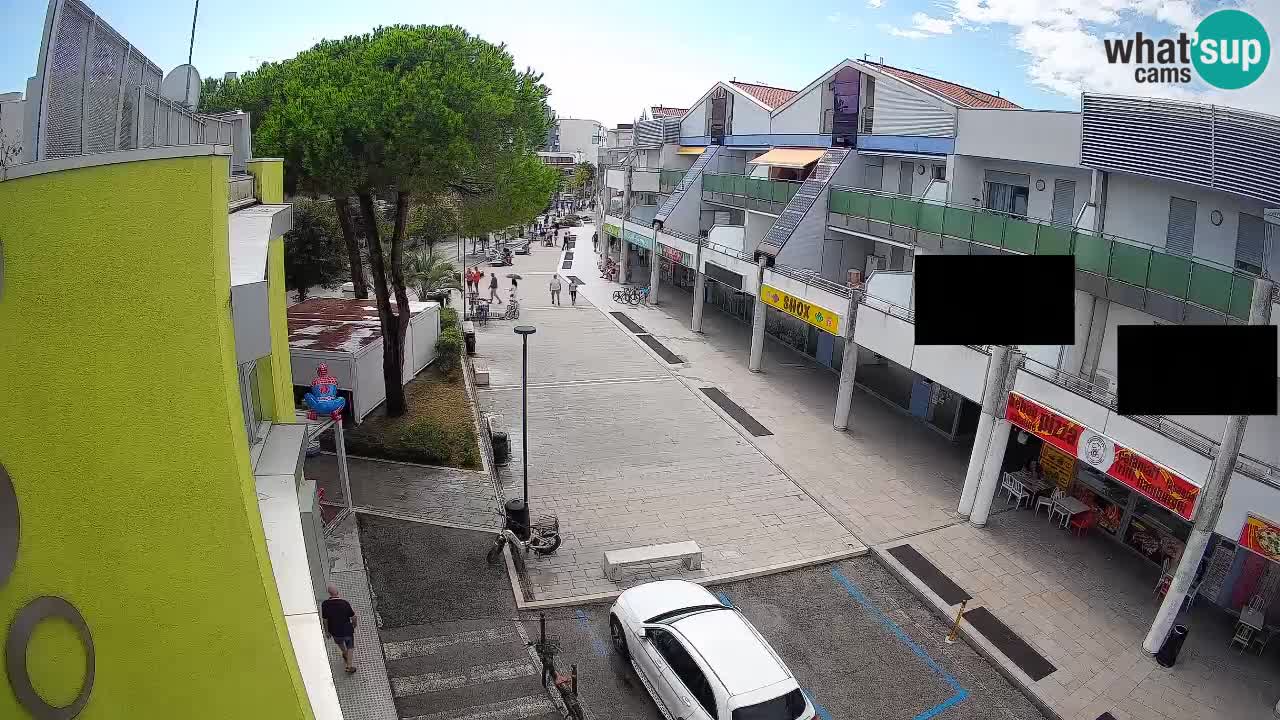 Webcam Via dello Shopping Bibione – Diretta Live