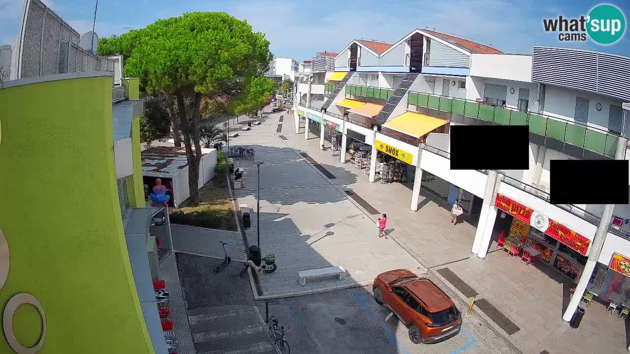 Webcam Via dello Shopping Bibione – Diretta Live