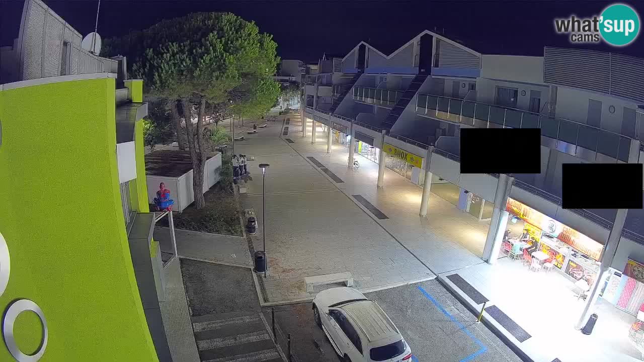 Webcam Bibione Einkaufsstraße – Liveblick
