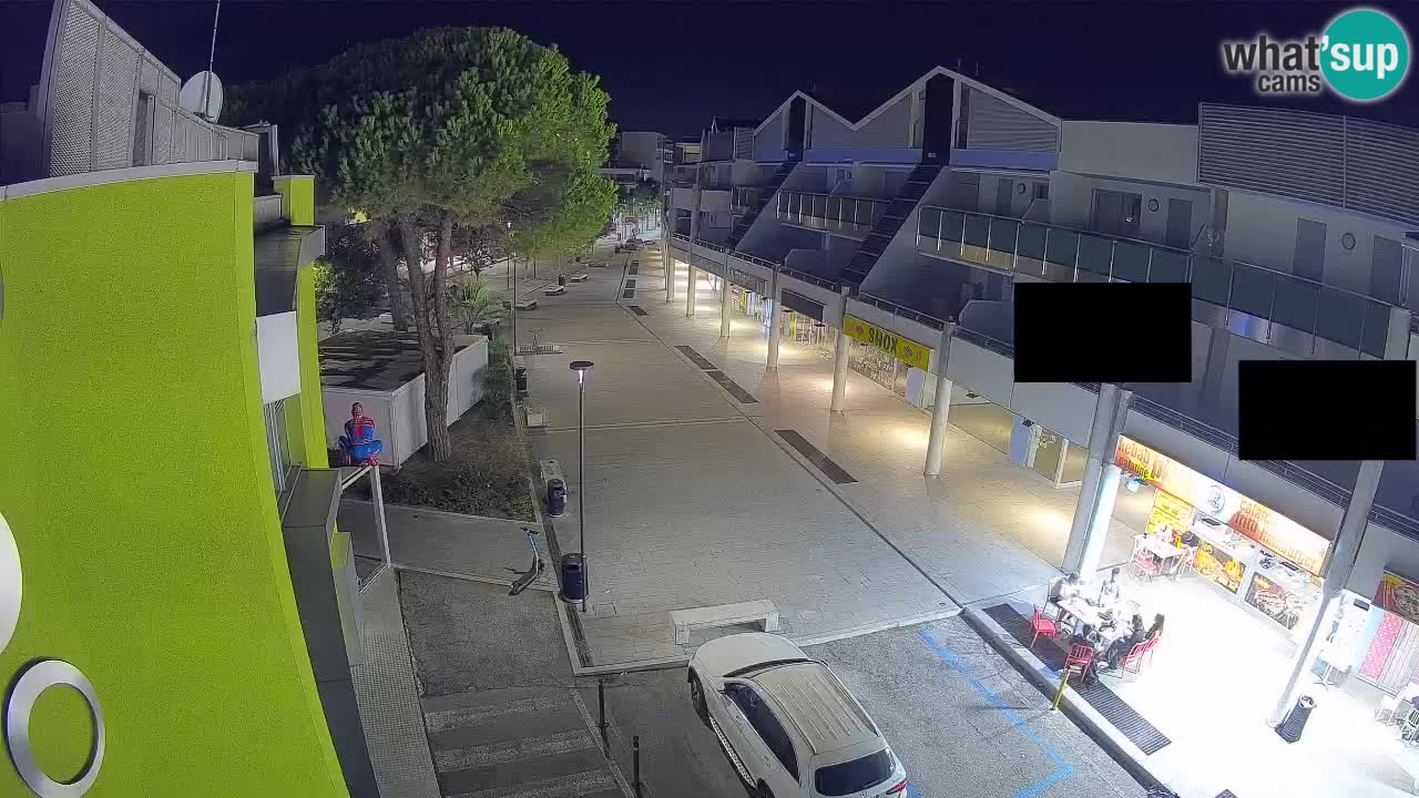 Webcam Bibione Einkaufsstraße – Liveblick