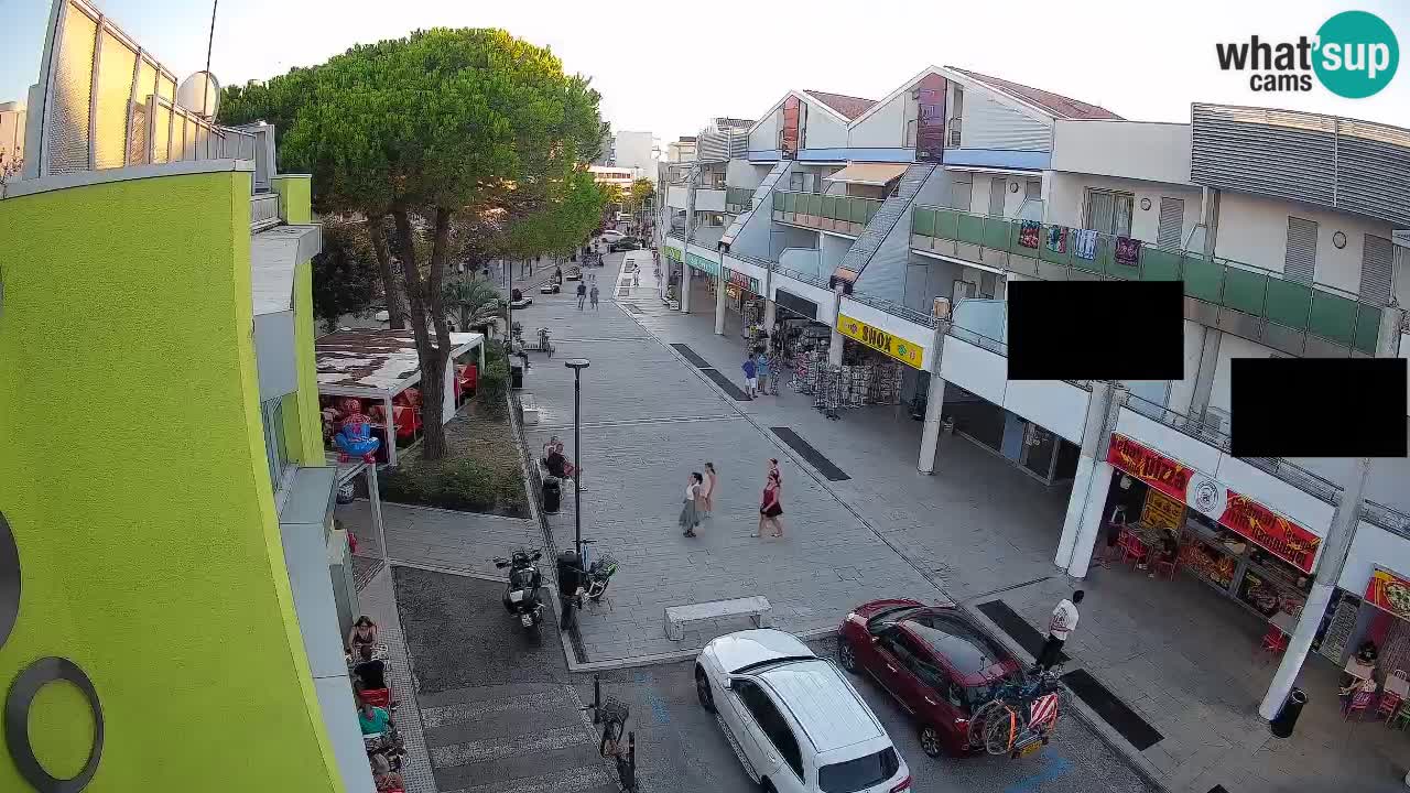 Webcam Calle Comercial de Bibione – En Directo