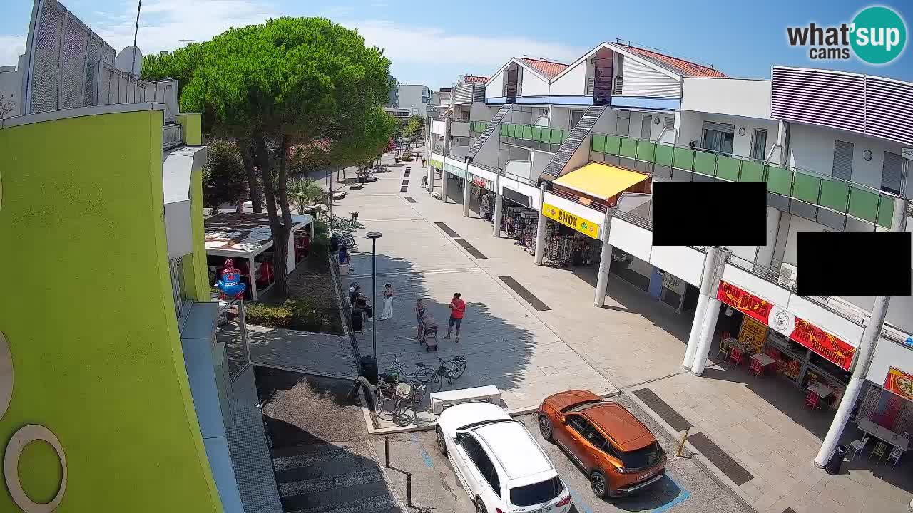 Webcam Via dello Shopping Bibione – Diretta Live