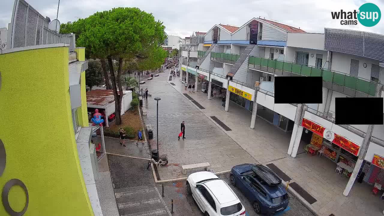 Webcam Bibione Einkaufsstraße – Liveblick