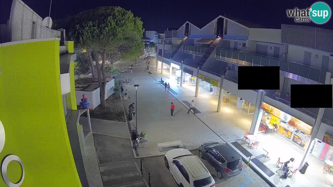 Webcam Rue Commerçante de Bibione – Vue en direct