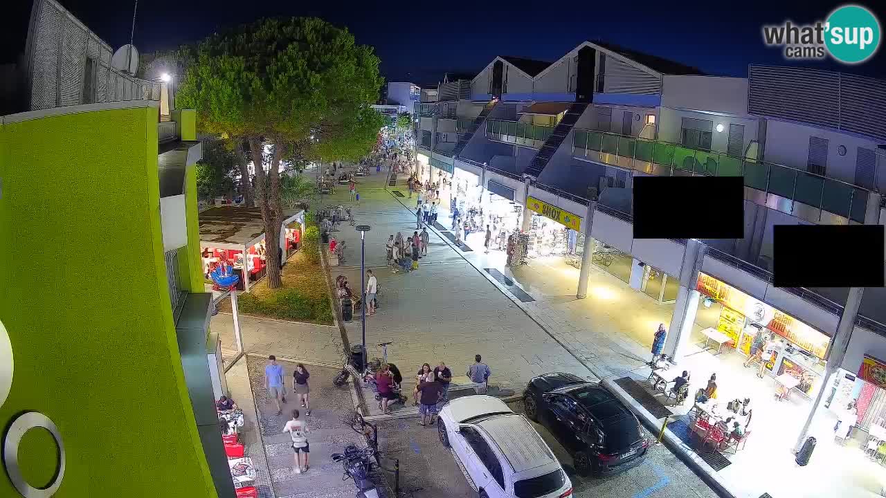 Webcam Calle Comercial de Bibione – En Directo