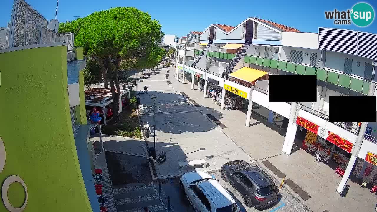 Webcam Bibione Einkaufsstraße – Liveblick