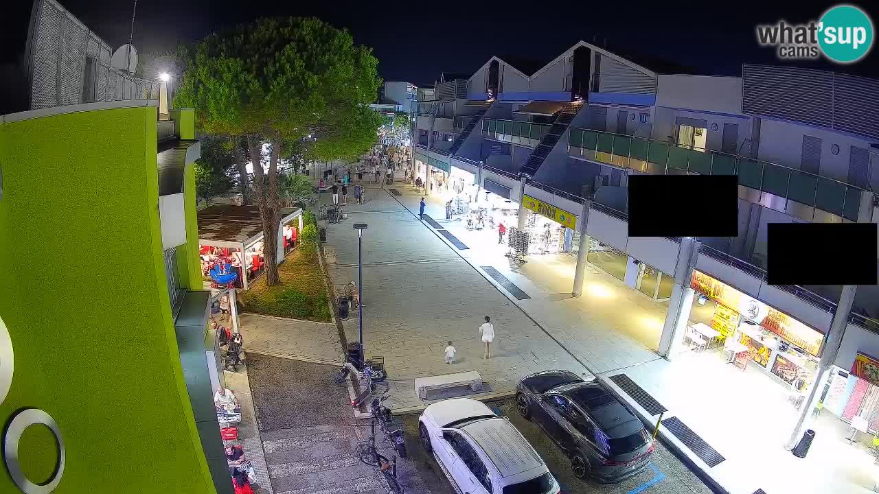 Webcam Calle Comercial de Bibione – En Directo