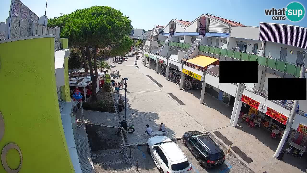 Webcam Via dello Shopping Bibione – Diretta Live
