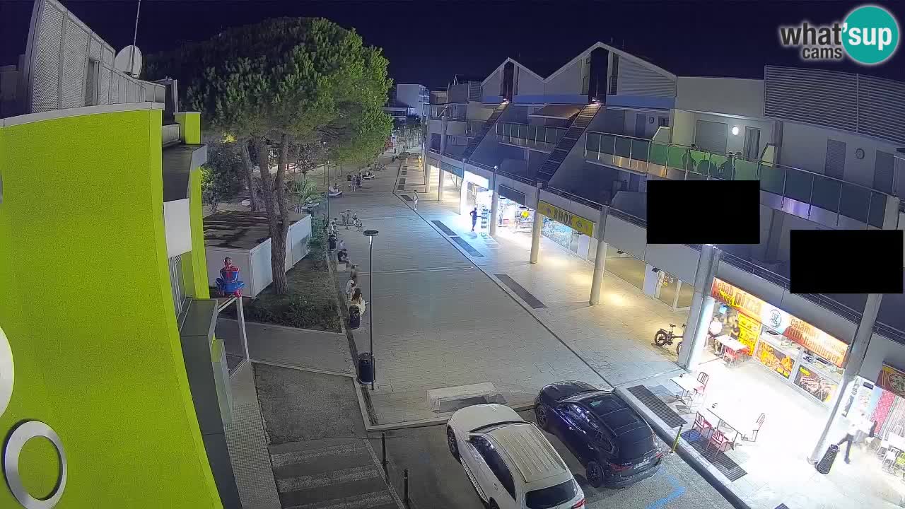 Webcam Bibione Einkaufsstraße – Liveblick