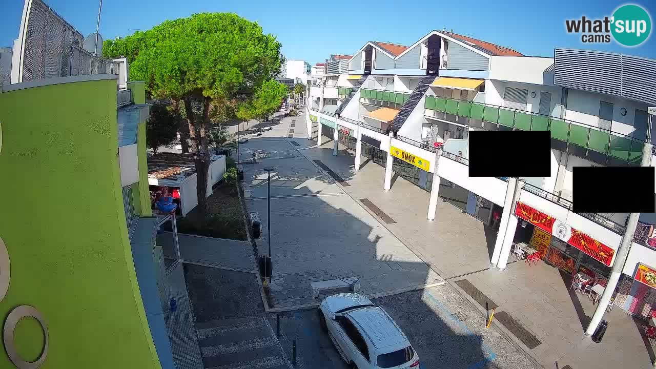 Webcam Rue Commerçante de Bibione – Vue en direct