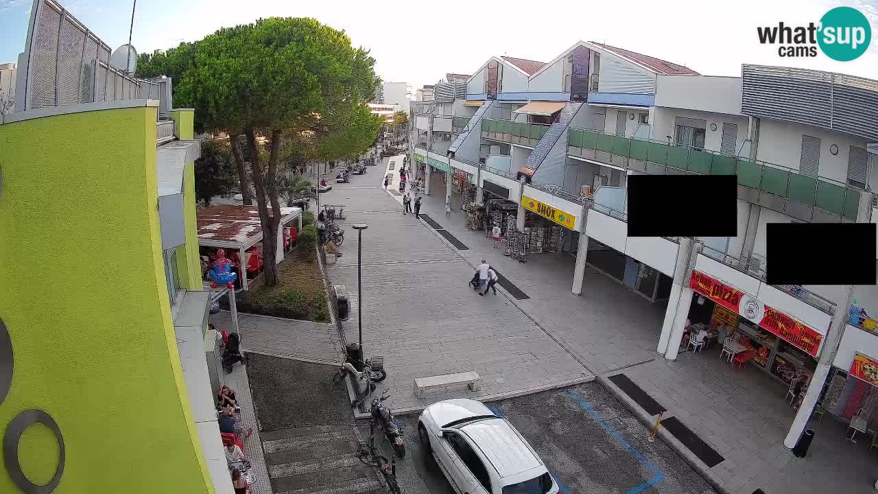 Webcam Calle Comercial de Bibione – En Directo