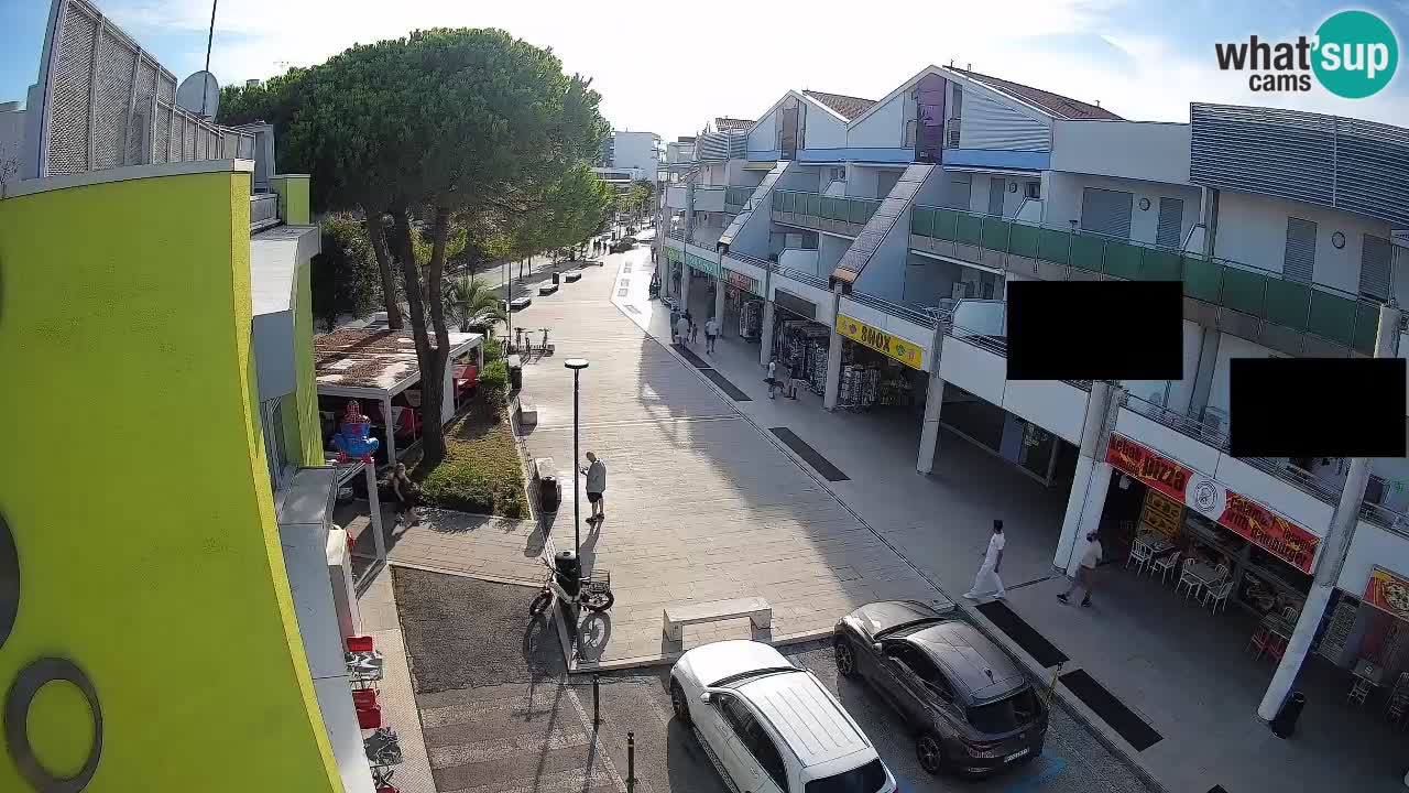 Webcam Calle Comercial de Bibione – En Directo