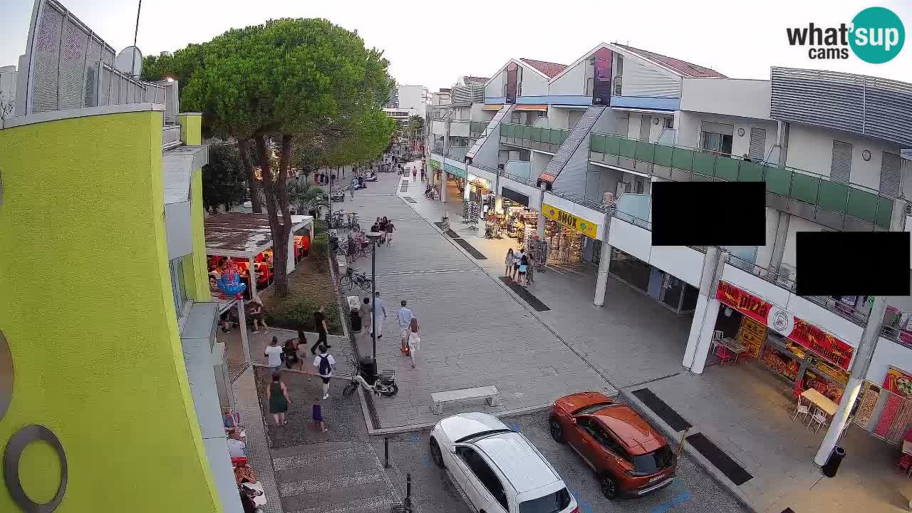 Webcam Calle Comercial de Bibione – En Directo
