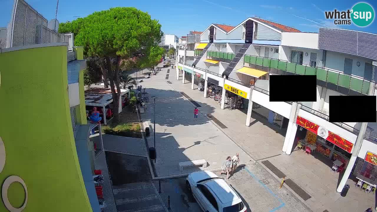 Spletna kamera Bibione Nakupovalna ulica – v živo