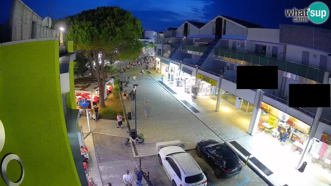 Webcam Via dello Shopping Bibione – Diretta Live