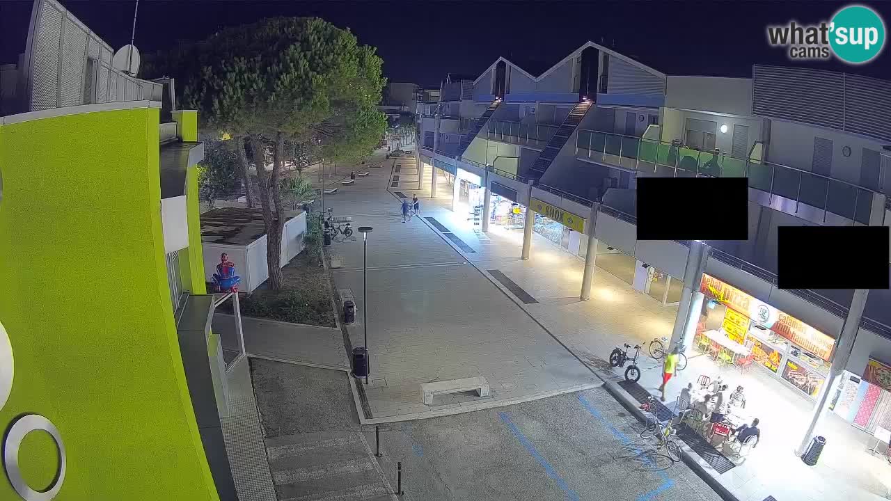 Webcam Bibione Einkaufsstraße – Liveblick