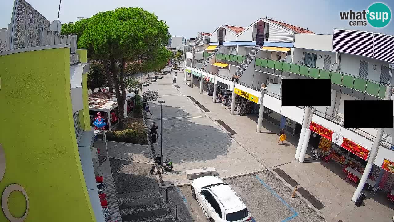 Webcam Via dello Shopping Bibione – Diretta Live