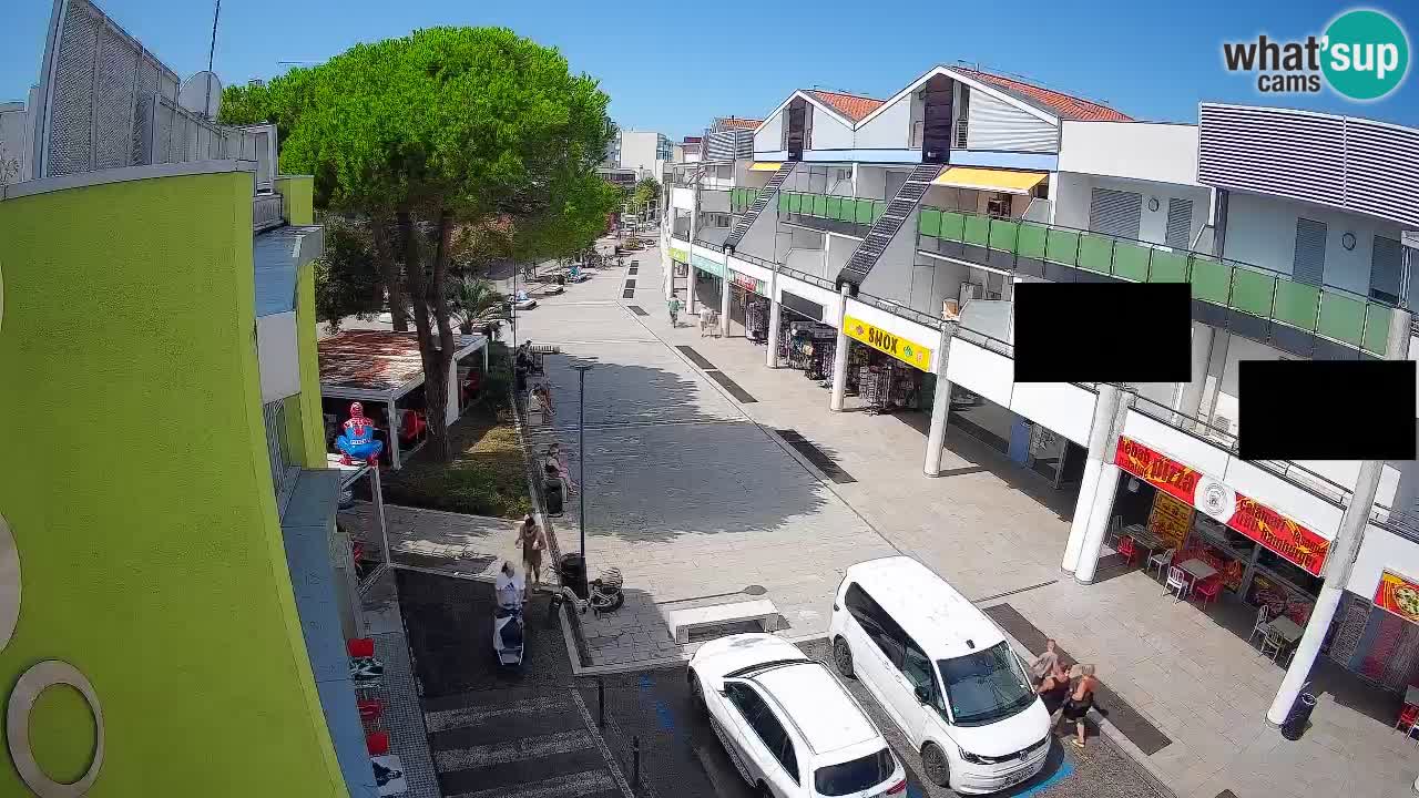 Webcam Rue Commerçante de Bibione – Vue en direct