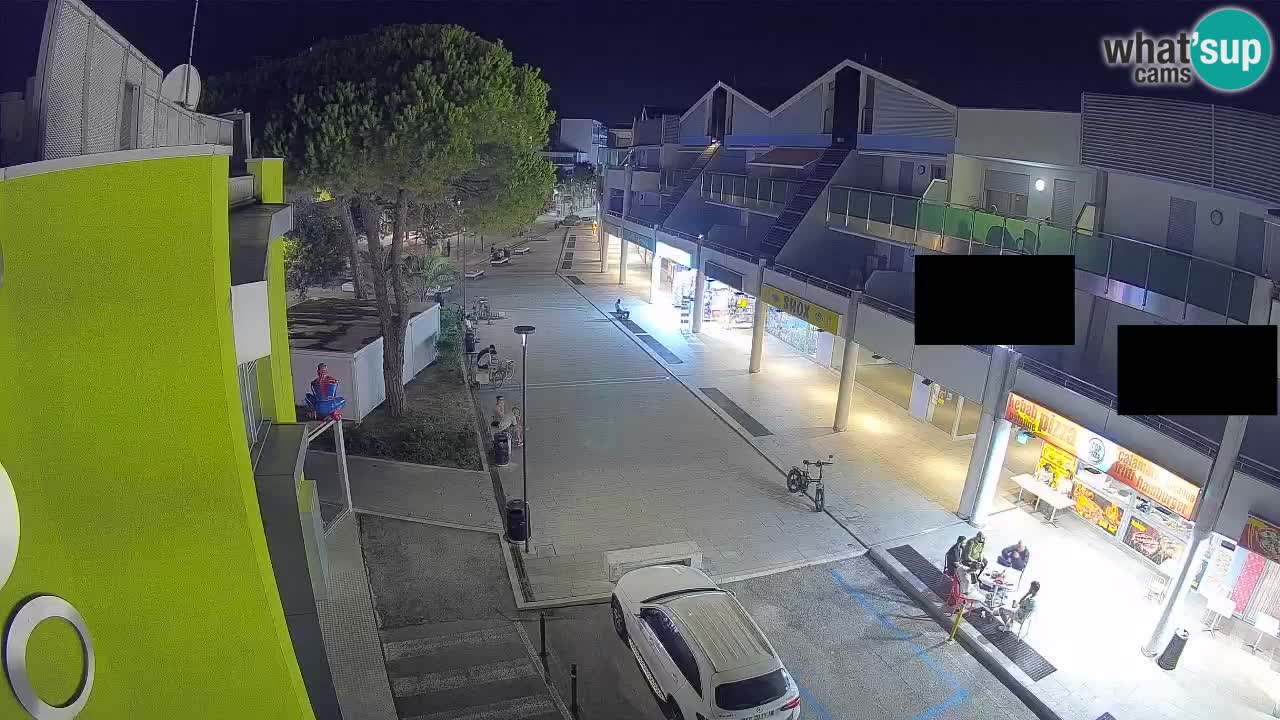 Webcam Via dello Shopping Bibione – Diretta Live