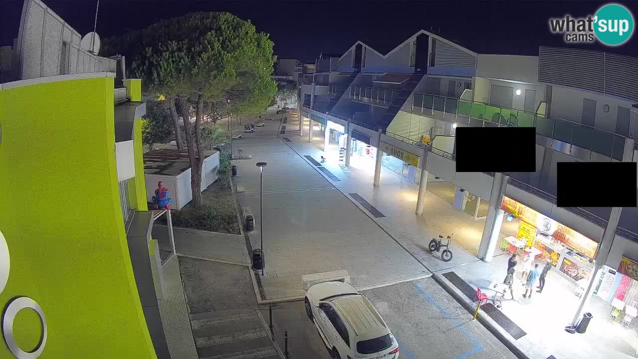 Webcam Rue Commerçante de Bibione – Vue en direct
