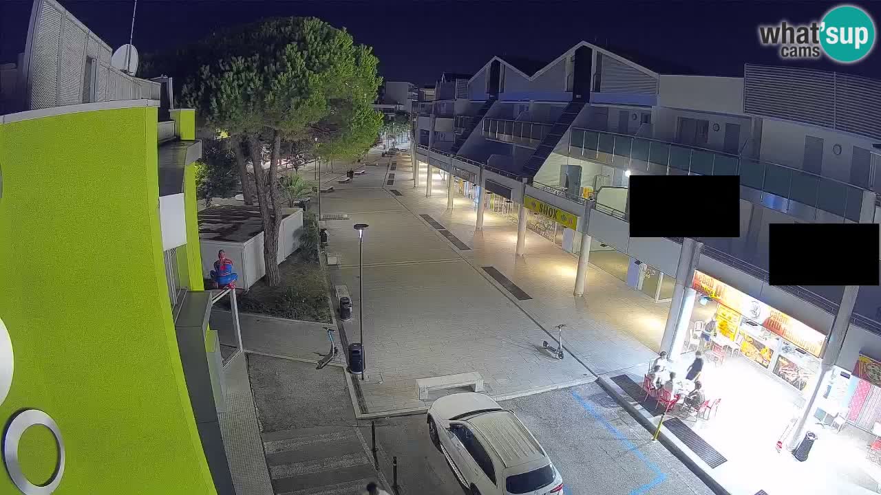 Webcam Bibione Einkaufsstraße – Liveblick