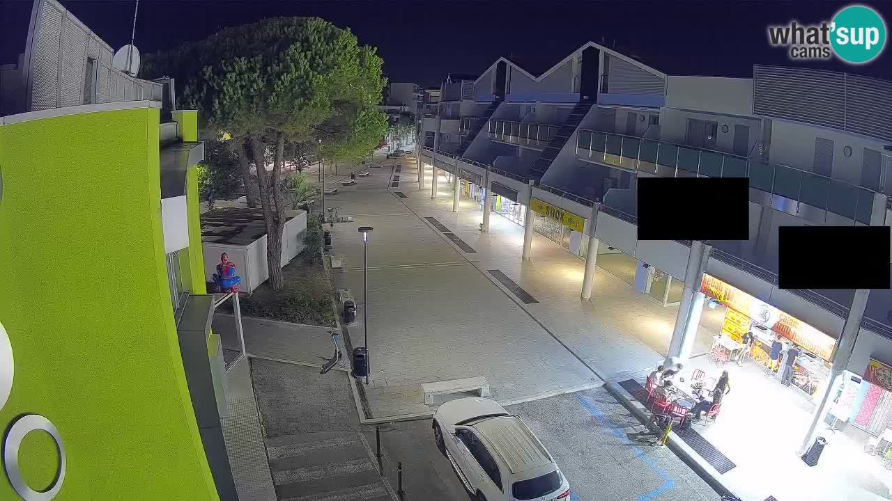 Webcam Bibione Einkaufsstraße – Liveblick
