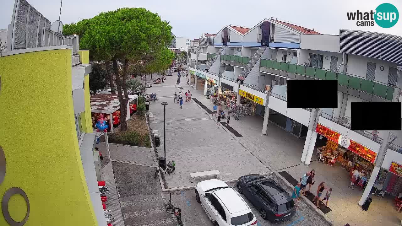 Webcam Via dello Shopping Bibione – Diretta Live