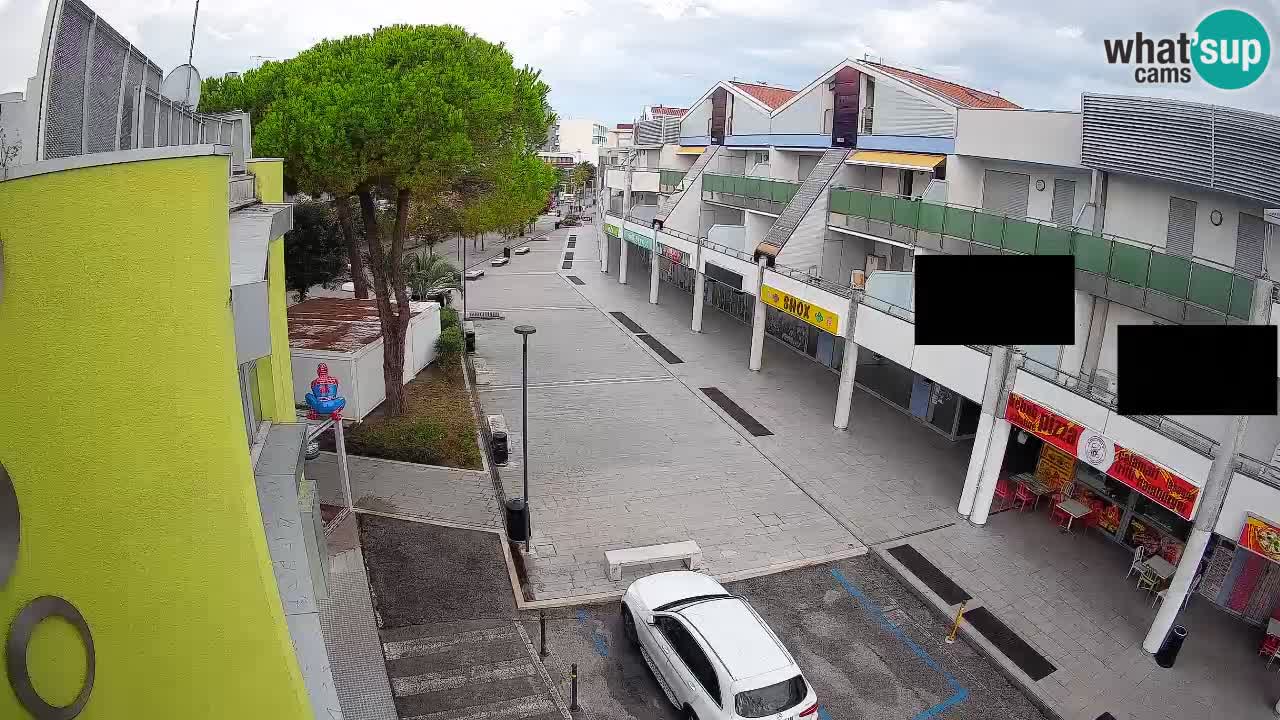 Webcam Bibione Einkaufsstraße – Liveblick