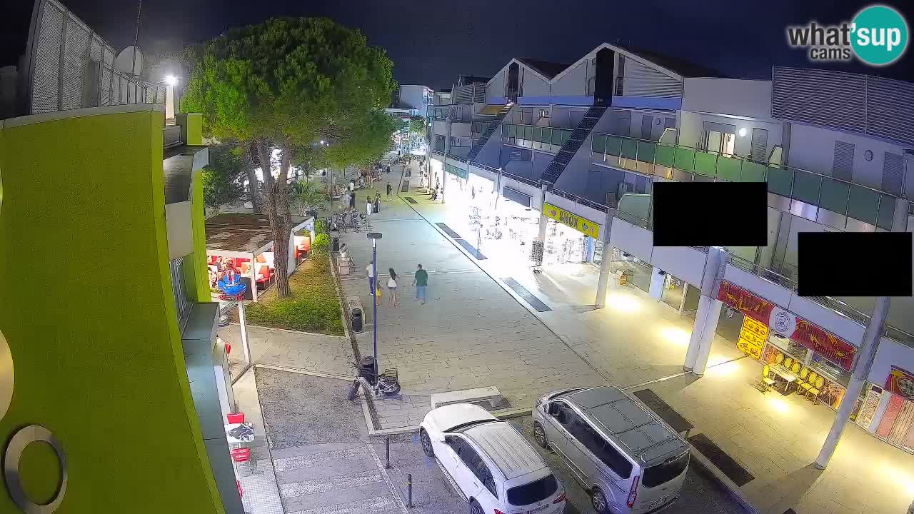 Webcam Bibione Einkaufsstraße – Liveblick