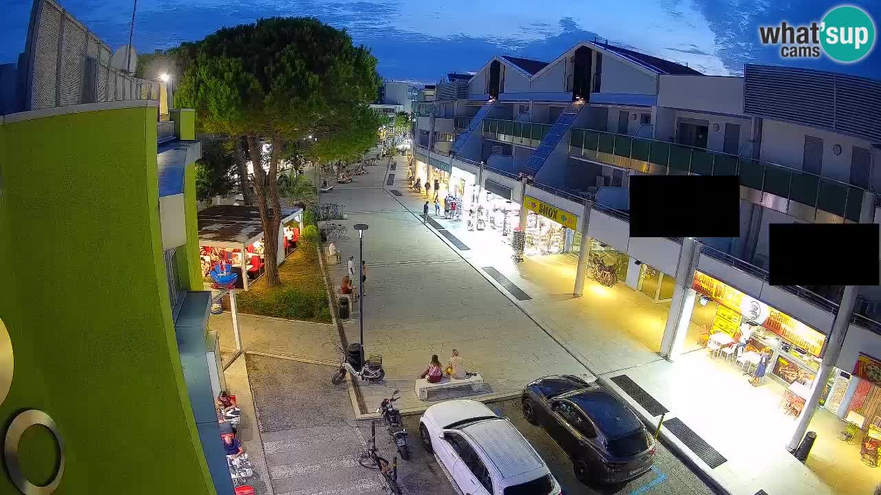 Webcam Via dello Shopping Bibione – Diretta Live