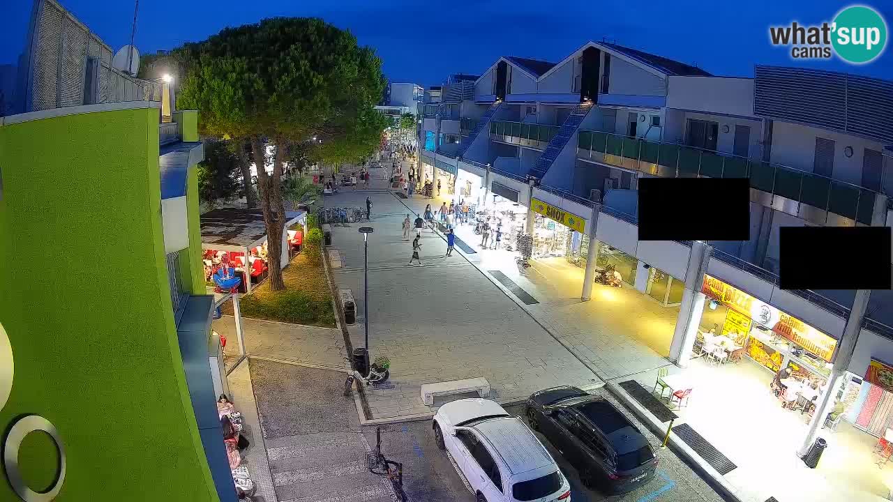 Webcam Via dello Shopping Bibione – Diretta Live