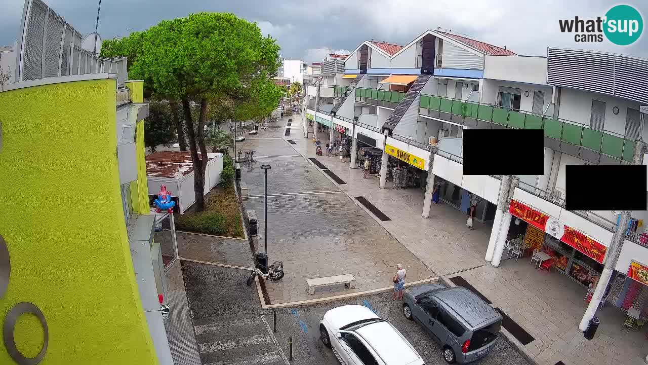 Webcam Rue Commerçante de Bibione – Vue en direct