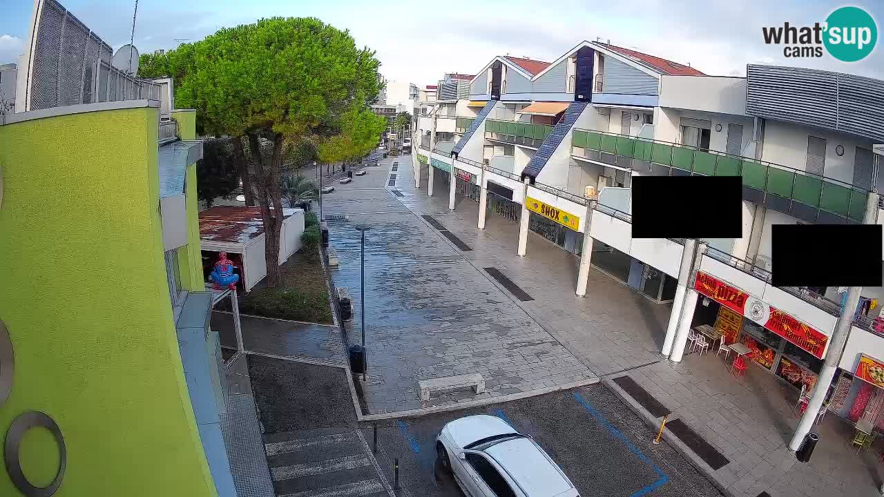 Web kamera Bibione – Trgovačka ulica uživo