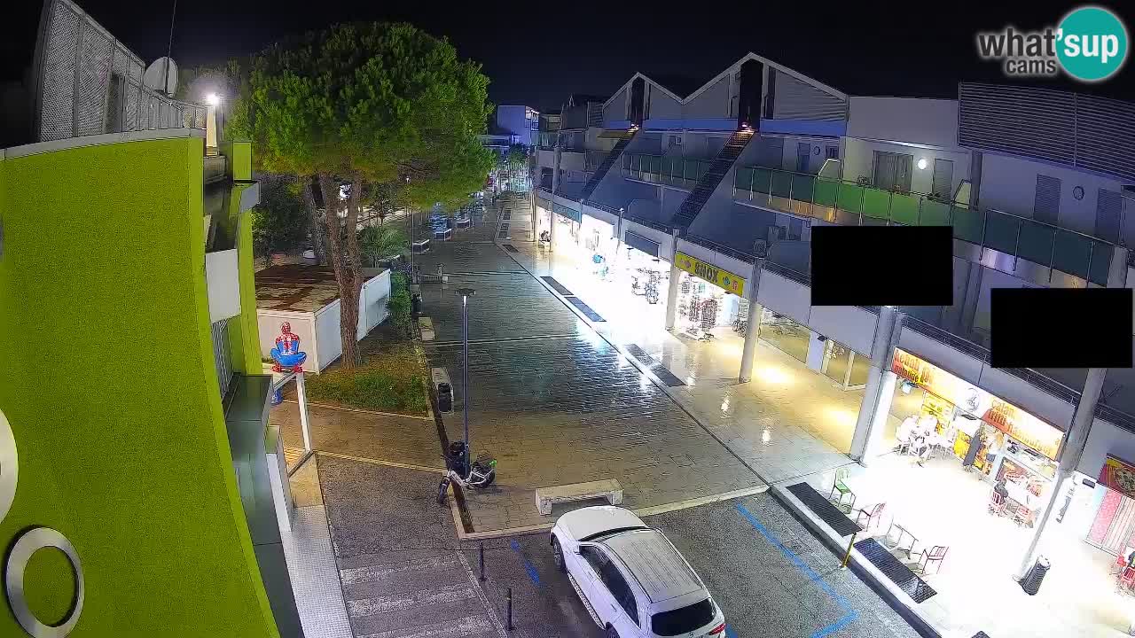 Webcam Bibione Einkaufsstraße – Liveblick