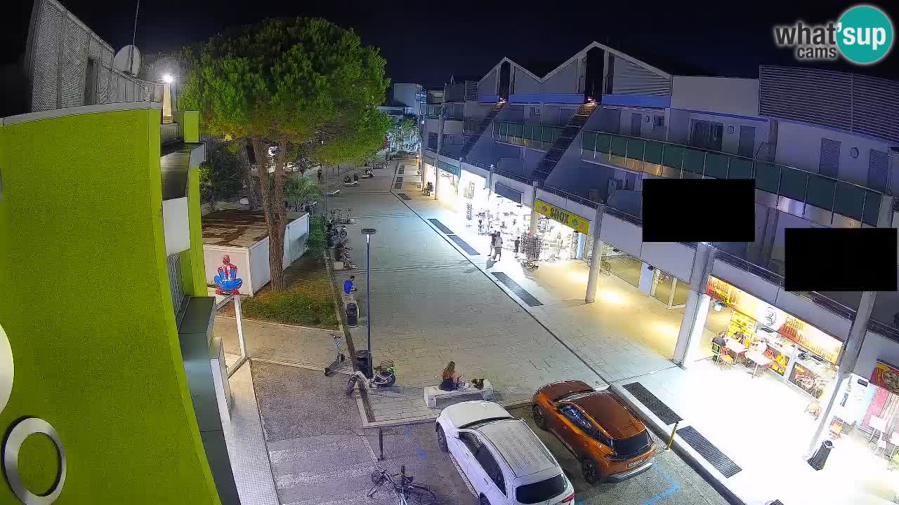 Webcam Bibione Einkaufsstraße – Liveblick