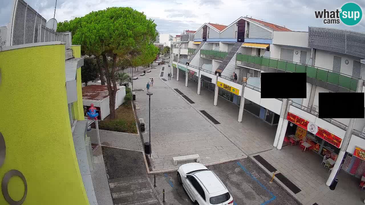 Webcam Bibione Einkaufsstraße – Liveblick