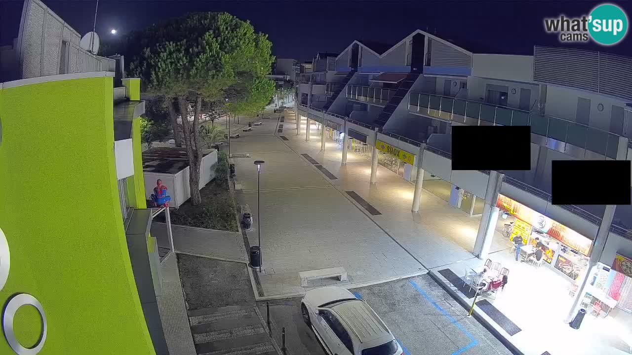 Webcam Bibione Einkaufsstraße – Liveblick