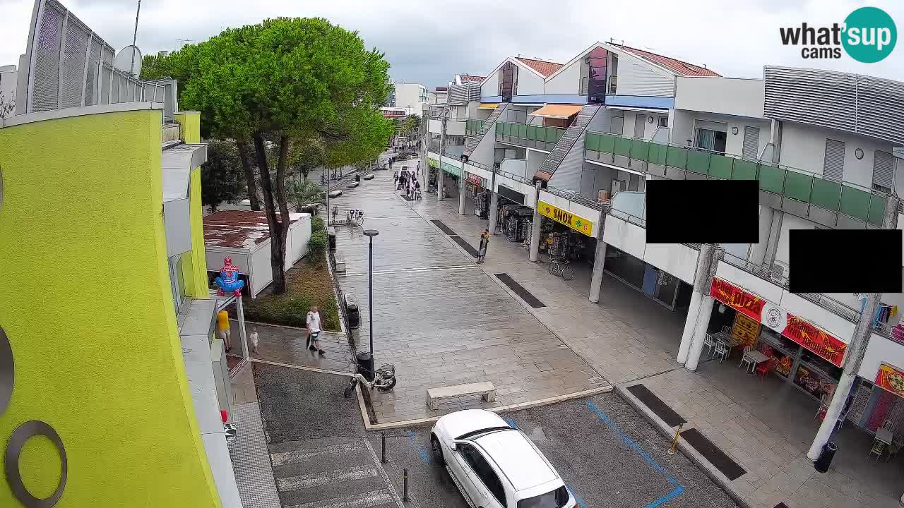 Webcam Via dello Shopping Bibione – Diretta Live
