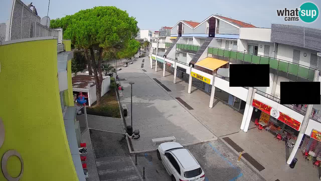 Webcam Bibione Einkaufsstraße – Liveblick
