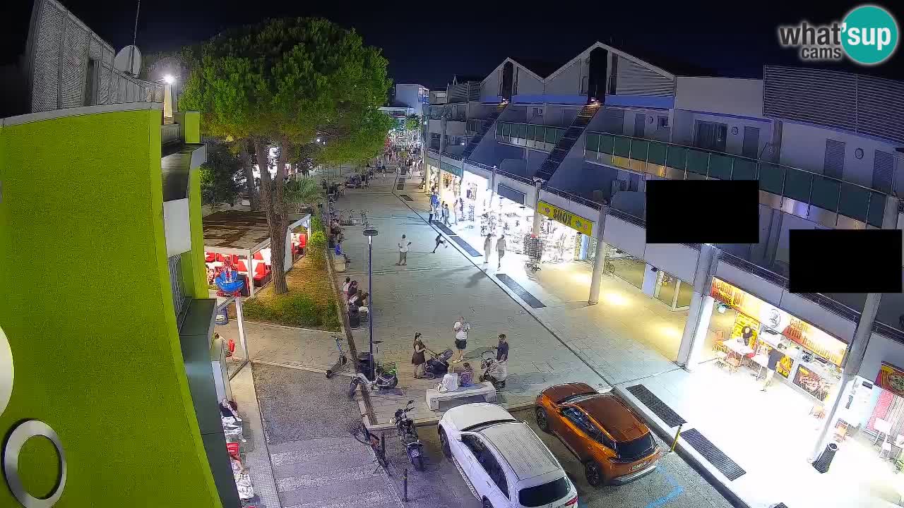 Webcam Via dello Shopping Bibione – Diretta Live
